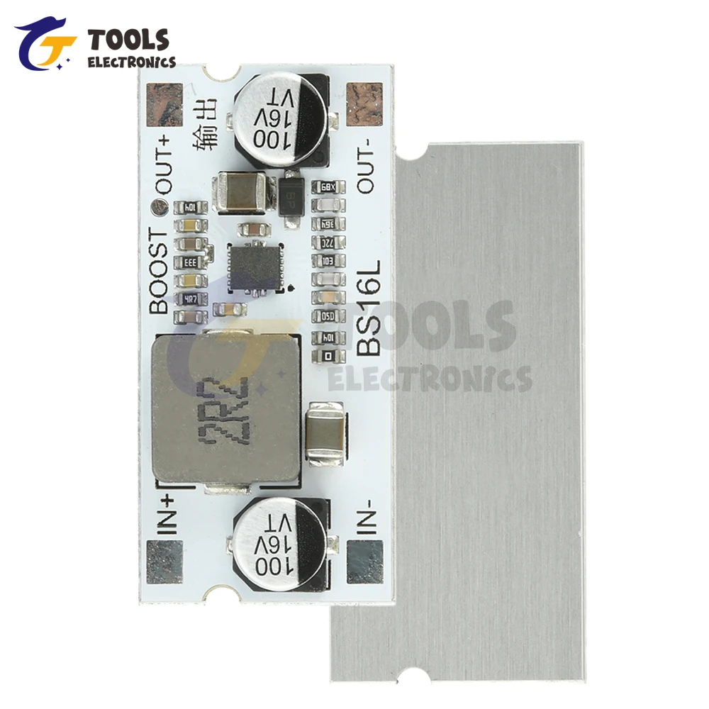 

DC-DC High Power Boost Module 2.7-15V to 5V/9V/12V 12A Step up Module Aluminum Substrate with Short Circuit Protection