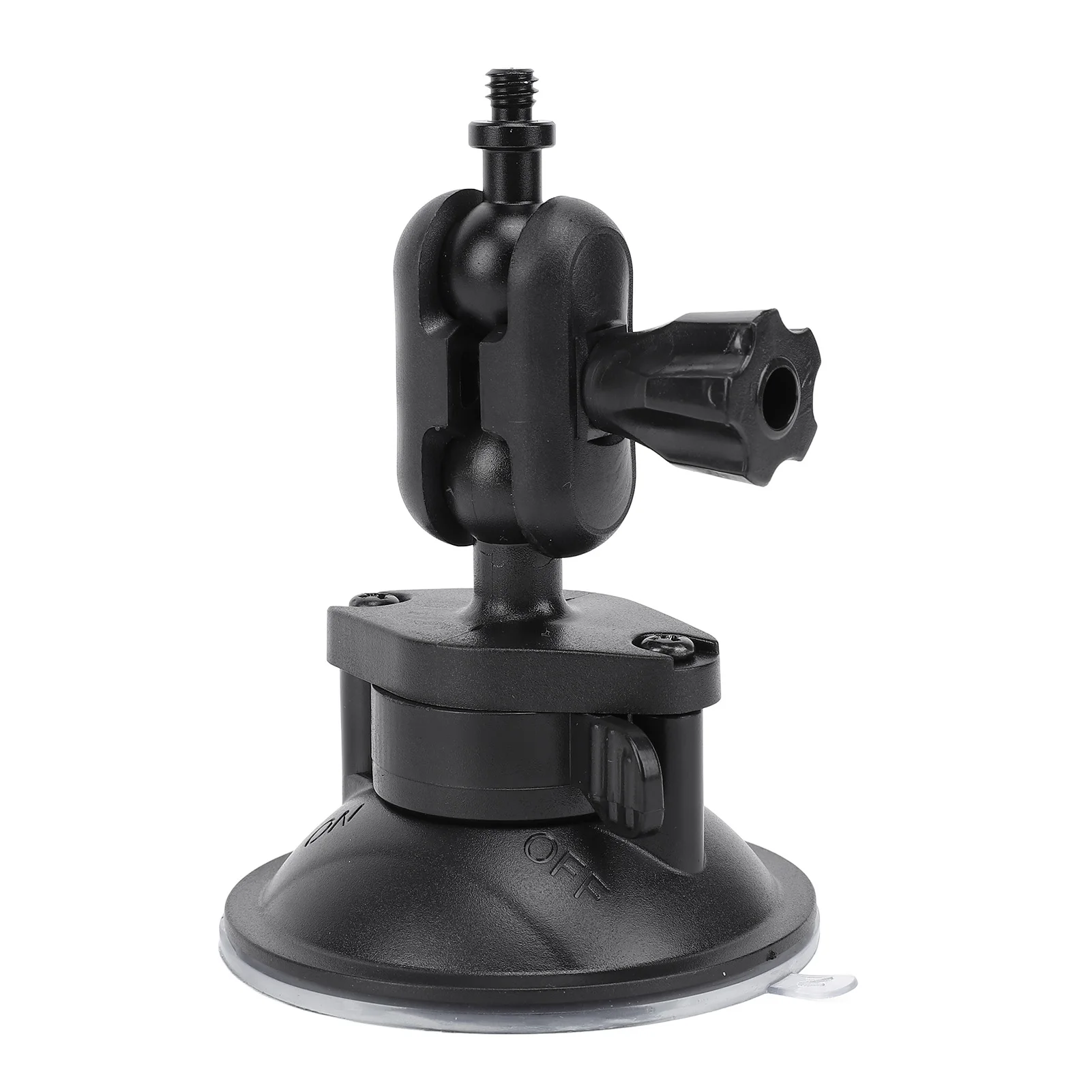 Camera Suction Cup Mount with 1/4 Screw Dual Ball Head Car Window Windshield Mount Holder for DJI ACTION 4 3 for Insta360 X4