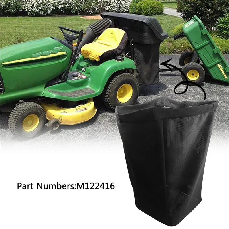 AM101602 Lawn Mower Grass Bag Replacement for John Deere 100 Series L110 X110 125 D100 LA120 Z225 Z245 Z425 Z445 , 2PCS