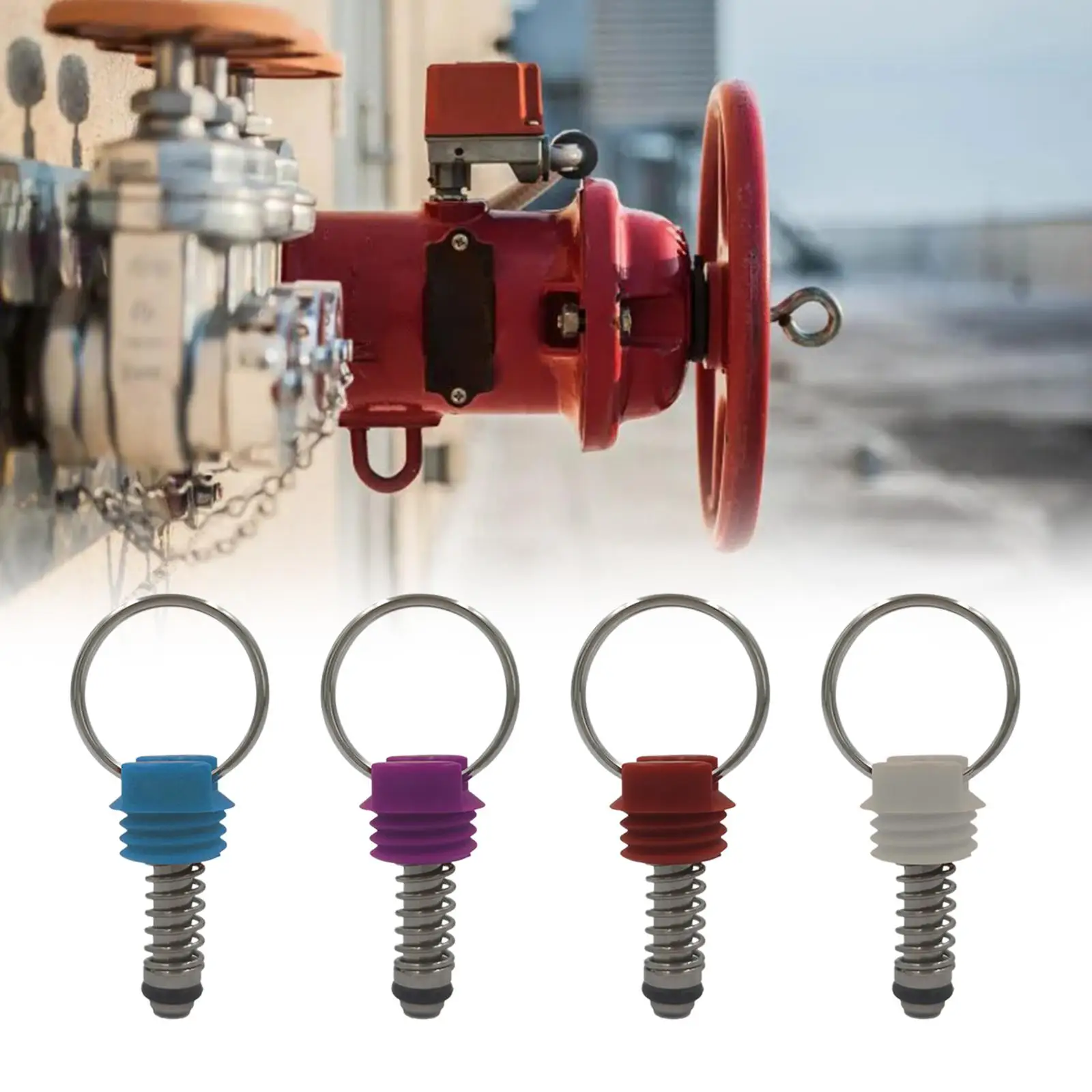 Beer Barrel Pressure Reducing Valve Beer Making Tool Pull Ring Pressure Release Valve Cafe Practical for Home Brew Replace