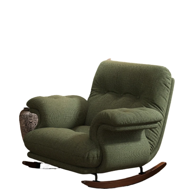 

Средневековое кресло-качалка, диван для взрослых, кресло с откидной спинкой, балкон, дом, отдых, гостиная, ленивое, кресло-качалка, светлая роскошь