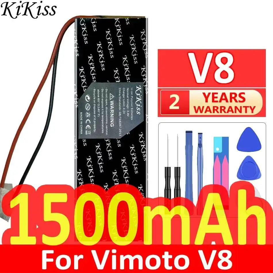longue-duree-pour-vimoto-v8-2-cables-sans-prise-ecouteurs-de-casque-bluetooth-1500mah-respectueux-de-l'environnement-batterie