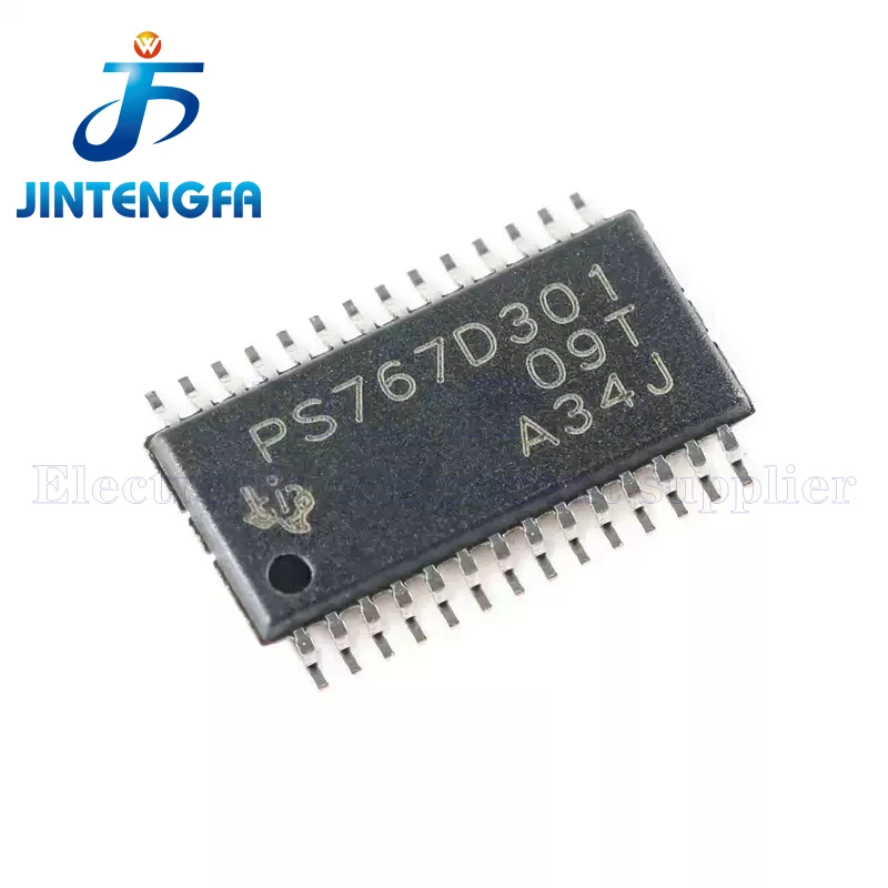 2PCS TPS767D301PWPR HTSSOP-28 Dual-channel Low-dropout Voltage Regulator Chip