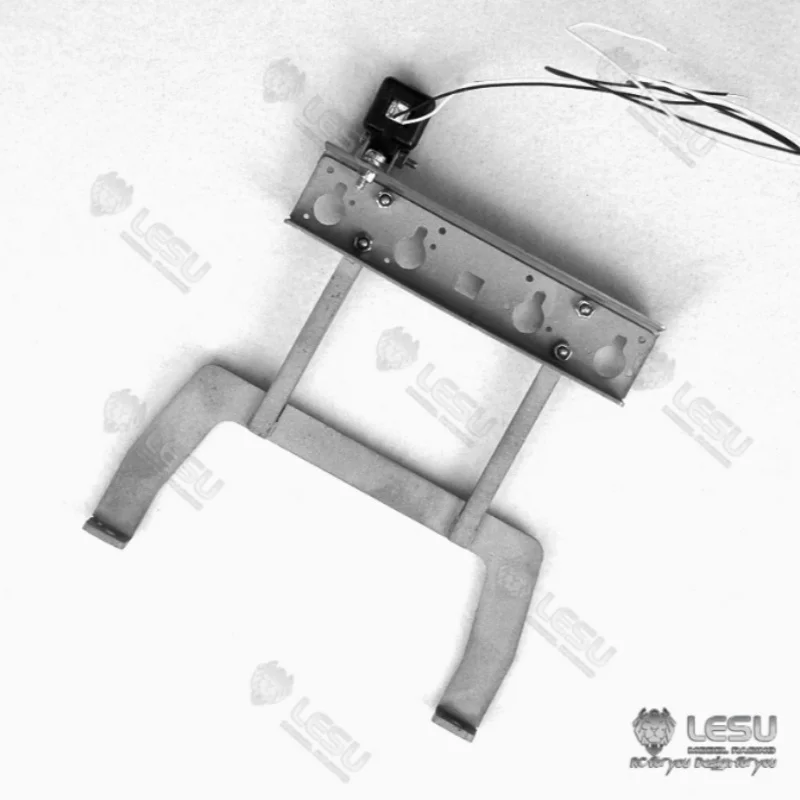 Lesu fio eletrônico de metal rack fixo holofote para tamiyay 1/14 fh12 rc caminhão trator carro controle remoto th15894