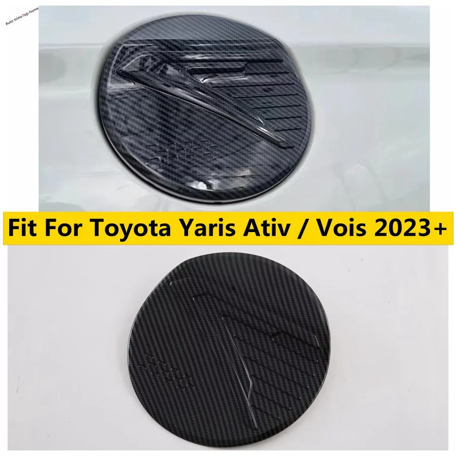 

Outside Car Fuel Tank Cover Oil Protector Cap Decor Trim Stickers Car Accessories Fit For Toyota Yaris Ativ / Vois 2023 2024