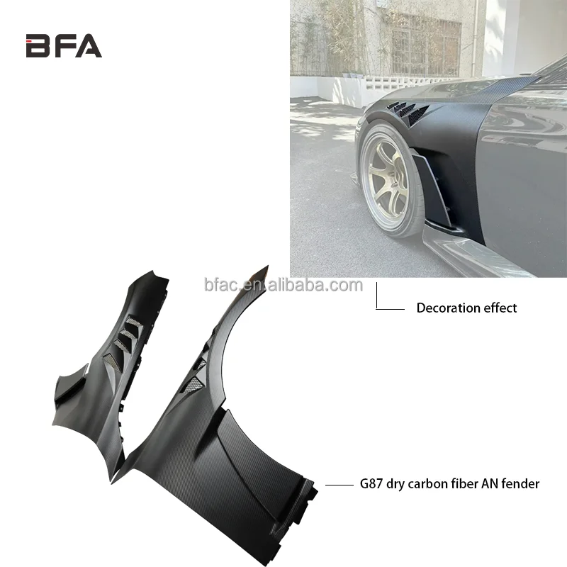 

New for G87 M2 Model Stylish Dry Carbon Fiber Fender Bumper Type