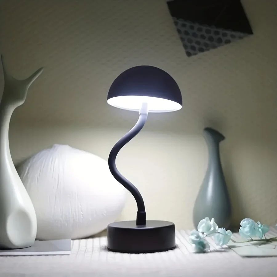 

Creative Mushroom Table Lamp Simple Modern LED Atmosphere Warming Lamp Restaurant Bedside Night Light