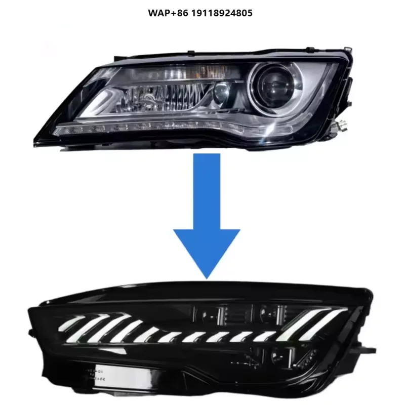 

Factory Bestseller Full LED Headlight 6000K 100% Waterproof for A7 2011-2014 Easy Plug-In Replacement