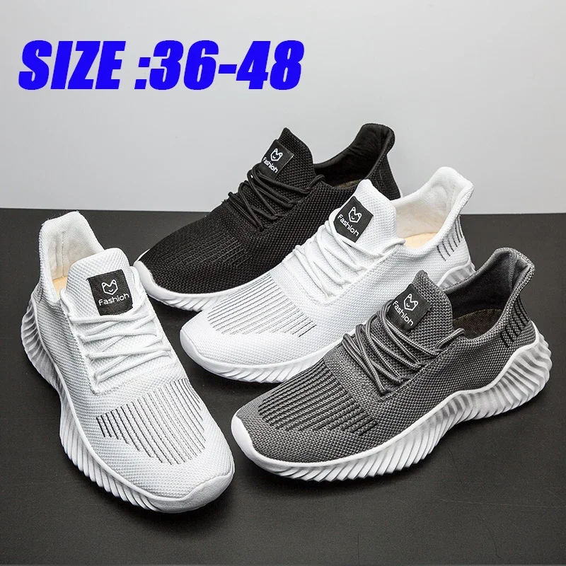 2022 Shoes for Men High Quality Male Sneakers Breathable Fashion Gym Casual Light Walking Plus Size Footwear Lightweight Tennis