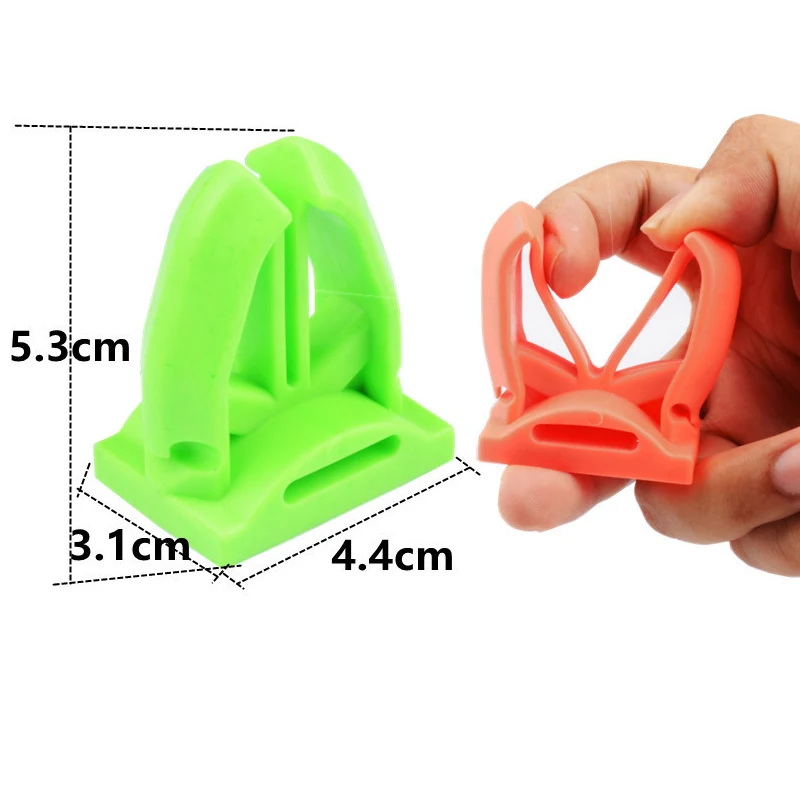 1Pc Fishing Rod Holder Portable Pole Rack Bait Holder V-shaped Rod Rack For Boat Marine Fishing Rod Gear Portable Accessories