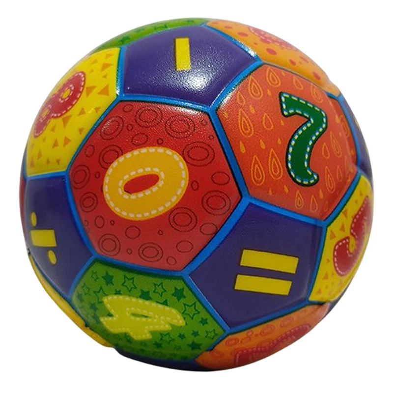 1PC 6.3CM Solid Soft Elastic Ball para Educação Infantil Descompressão Digital Futebol Brinquedos