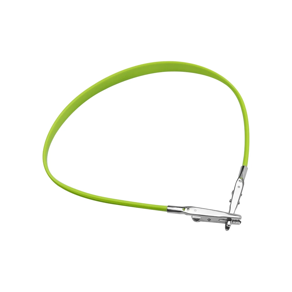 الأسنان سيليكون شقة مريلة كليب حامل مناديل قابل للتعقيم وشاح كليب المطاط المتاح طب الأسنان سلسلة مرنة منديل كليب #6