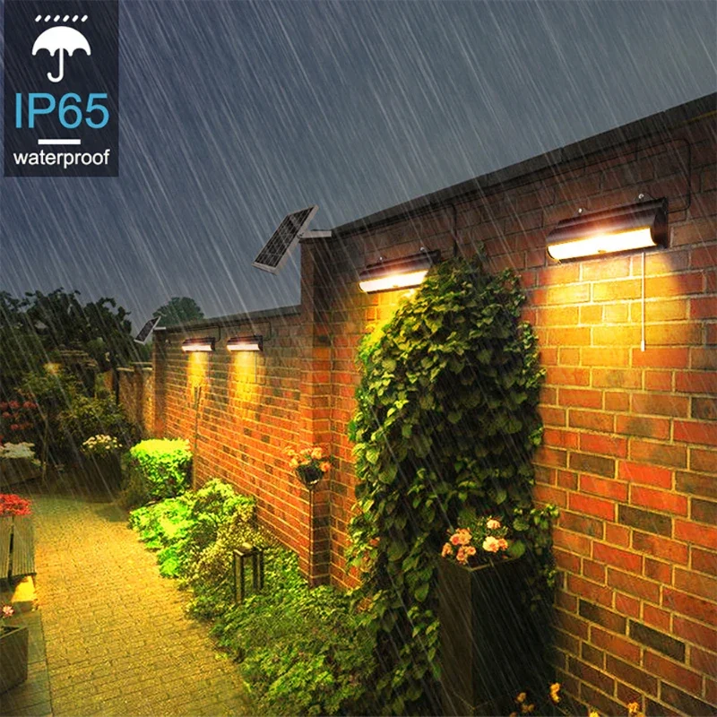 

New Solar Cable Induction Courtyard, Garden, Corridor, Rural Small Street Lights, Indoor and Outdoor Remote Control Wall Lights