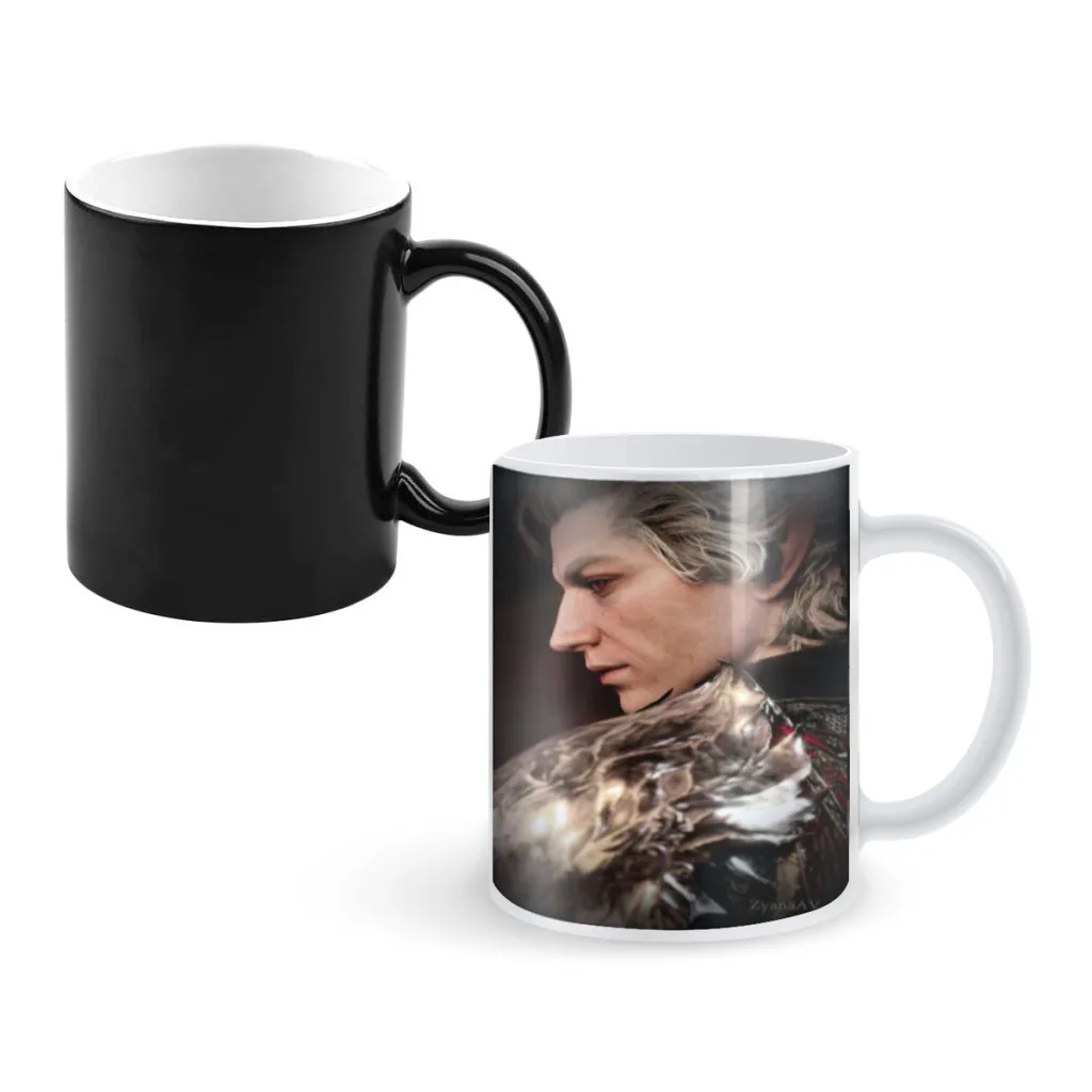 

Astarion B-Baldur's Gate 3 Mug Character Stylish Porcelain Mug Hot Chocolate The Changes Color Cheap Cups