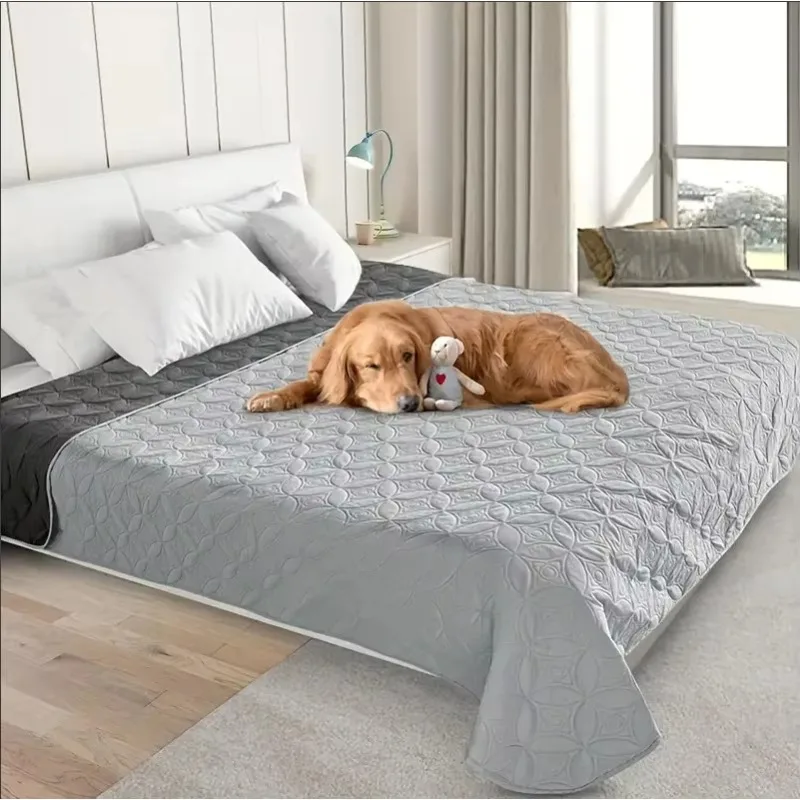 

Waterproof Cat & Dog Couch Cover Printed Pattern Cloth Pet Furniture Bed Blanket for Pets