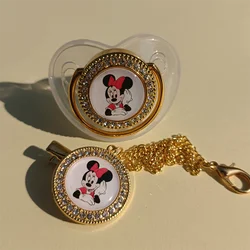 [1 conjunto] rei leão mickey minnie mouse imagem do bebê mamilo mordedor bpa livre dentição do bebê acalmar mamilos de borracha para crianças bebês