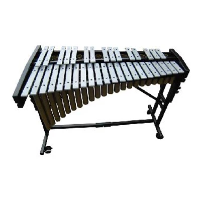 

HS-TG37 37 Keys Glockenspiel Professional Metallophone with Stand, Bag, Note Holder, Rubber Mallets