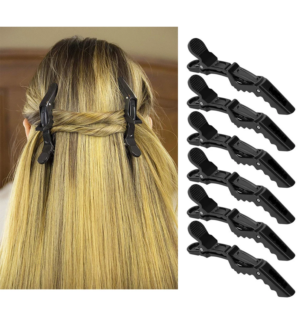 Black Hair Clips For Women Premium Hair Clip Alligator Clips for Styling Alligator Clips Hair Pince Hair Accessories No Crease