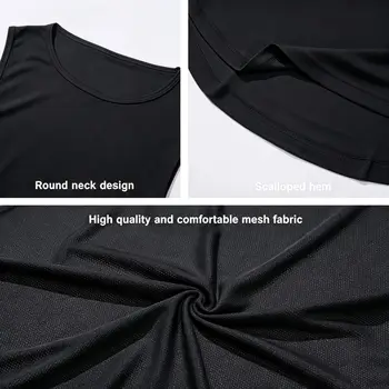 Summer Men's Gym Tank Top Fitness Training Clothing Quick-drying Loose Bodybuilding Sleeveless Shirt Men Fashion Basketball Vest 6 Summer Men's Gym Tank Top Fitness Training Clothing Quick-drying Loose Bodybuilding Sleeveless Shirt Men Fashion Basketball Vest 6