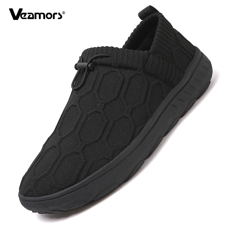 

Comfortable Men's Wide Toe Box Walking Shoes Women Light Breathable Casual Sneakers Non-slip Elastic Leisure Shoes Flats