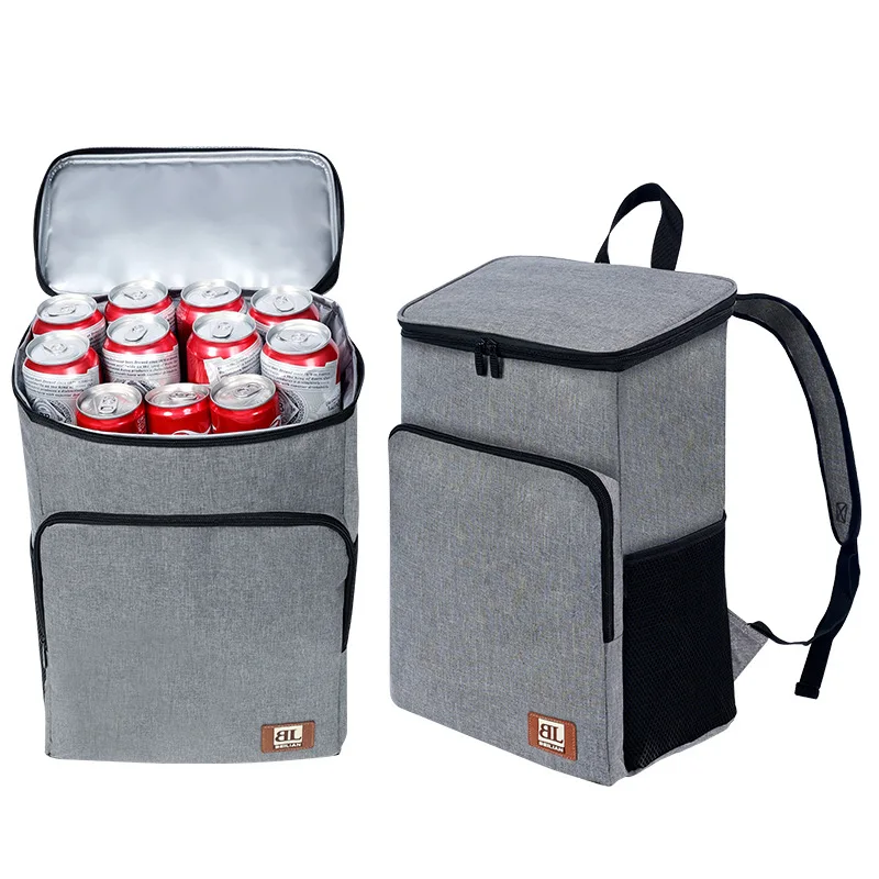 20L Thermal Insulated Cooler Bag Thermal Backpack Camping Cooler Bag Drink Bento Bags Waterproof Leakproof Large Thermal Bag