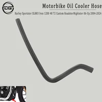 Manguera de enfriador de aceite para motocicleta Harley Sportster XL 883 Iron 1200 Forty Eight 72 Roadster Nightster, manguera de drenaje de aceite 2004-2024