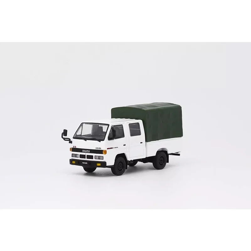 รถบรรทุกอีซูซุ NHR Elf รุ่นใหม่ ขนาด 1:64 ของเล่นจำลองโลหะผสมแบบหล่อขึ้นรูป รุ่น Model1 One ของเล่นสะสมแบบกำหนดเองได้