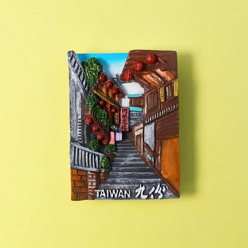 Тайвань Jiufen магнит на холодильник наклейка домашний декор смола сувенир подарок