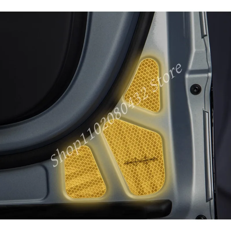 Rearview mirror warning sticker for BYD Leopard 8 FangChengBao 8 eight 2025 2024 Interior Accessories