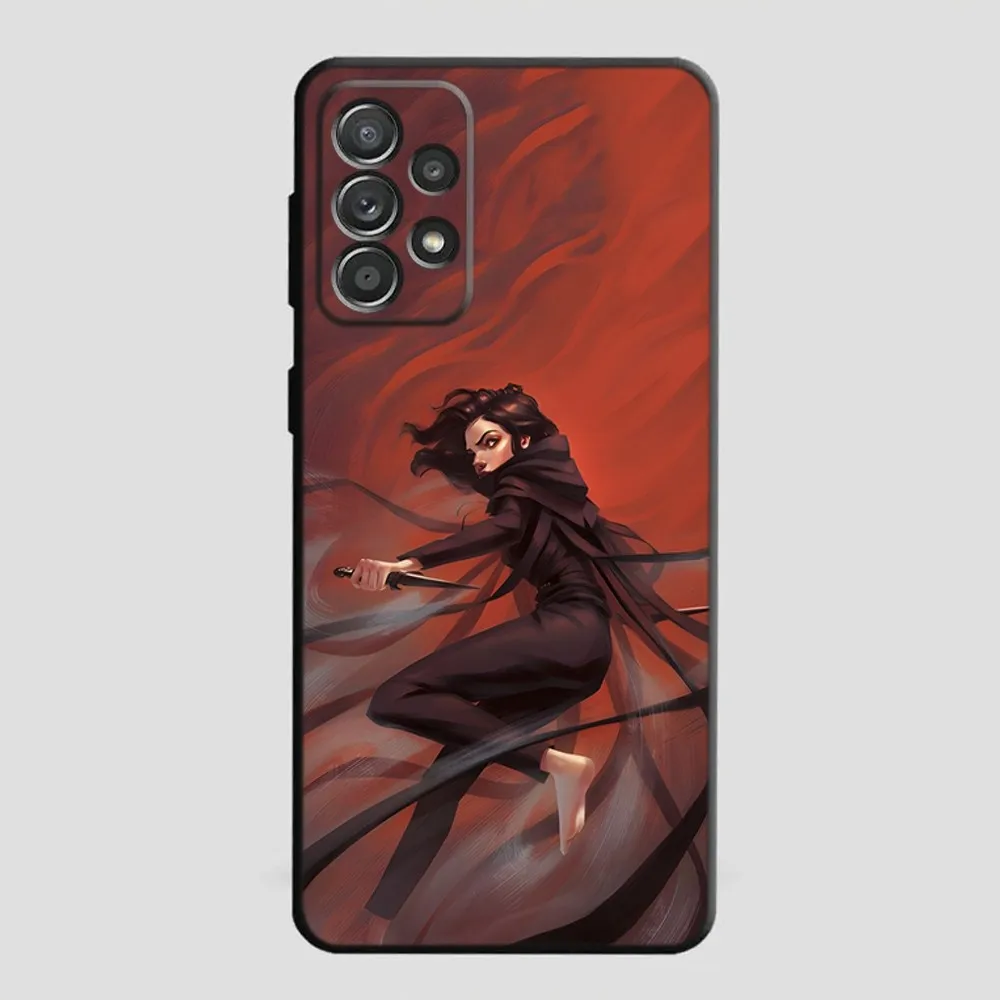 Mistborn Trilogy Vin Phone Case For Samsung S25,S24 Ultra,S20,S30 plus,S22 plus,S23,S30 ultra 5G Silicone Cover