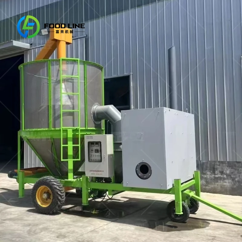 Customized High Productivity Mobile Paddy Grain Dryer - For Rice Corn Soybean
