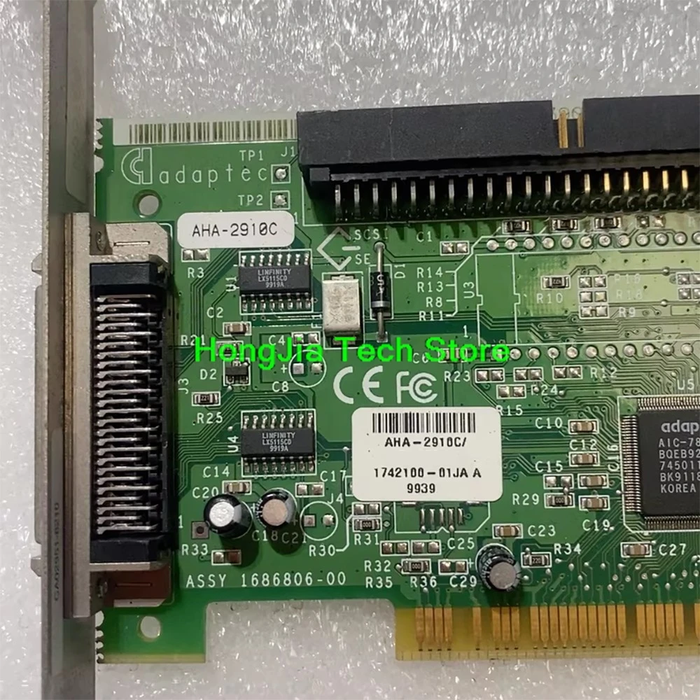 AHA2910C AHA-2910C SCSI card external 50 Pin Adapter Card