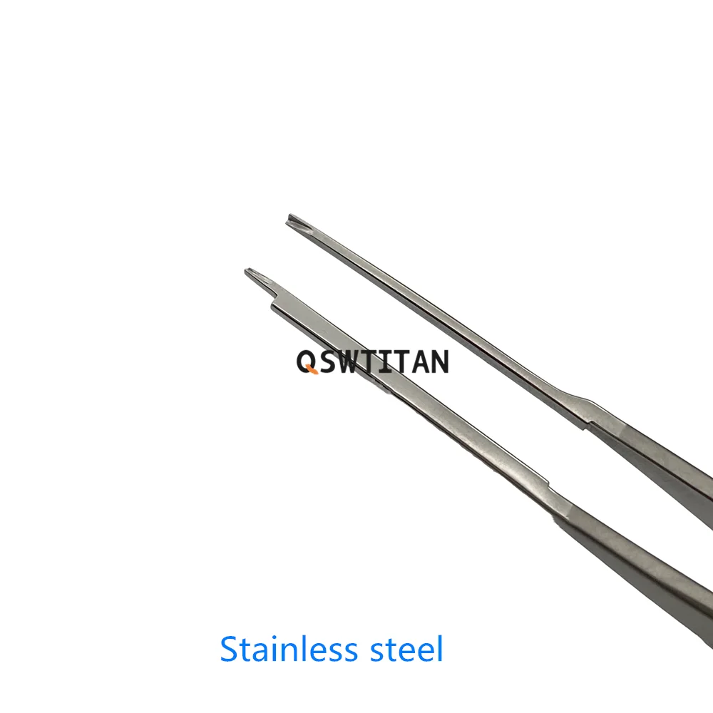 Ophthalmic Lens Forceps Microscopic IOL Loading Forceps Tweezer Ophthalmic Surgical Instruments