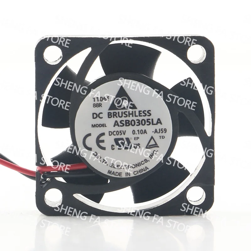 Cooling fan ASB0305LA Delta 12V 24V 48V notebook speed measurement Ultra-quiet miniature AC EC 3010 3CM 30X30X10MM DC 5V 0.10A