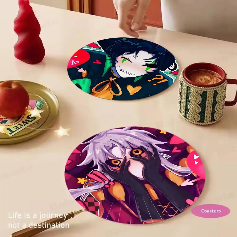 Game The Freak Circus Vintage Wooden Designs for Coffee & Tea, Washable Art Pieces for Cozy Home Cafe 2