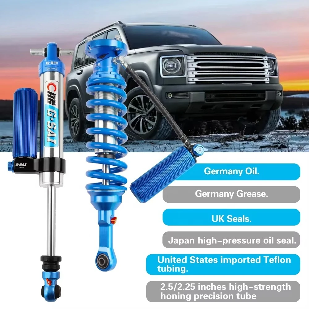 Nitrogen Shock Absorber Lift Kit For Dongfeng M-HUNTER 917 Pickup Mengshi EQ2050 With Precise & Adjustable Compression & Rebound