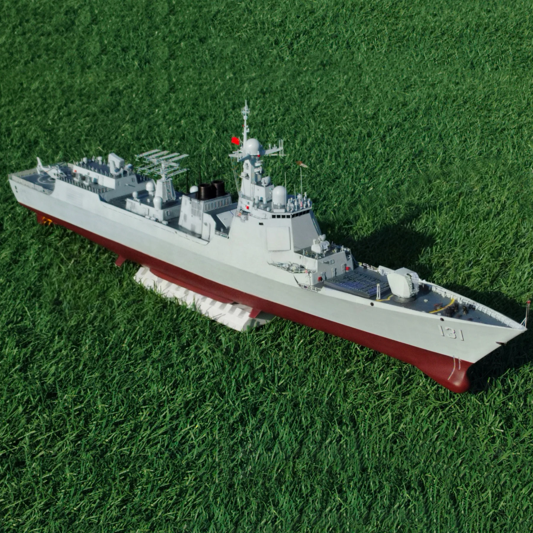 

1/200 RC Boat 80cm052DL/DG Missile Destroyer Remote Control Boat Simulation RC Boat Model KIT Adult Toy Gift
