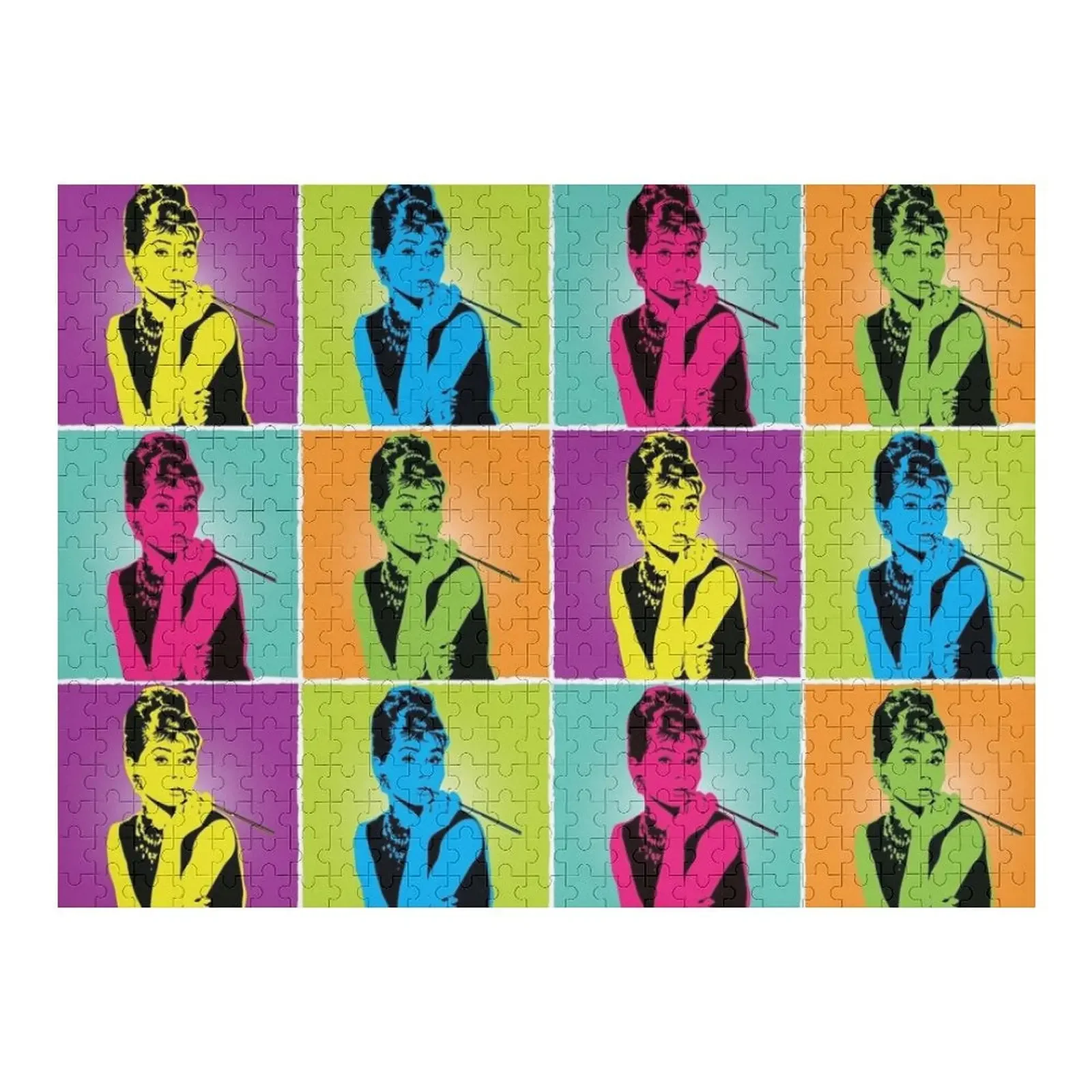 

Miss Audrey Jigsaw Puzzle Customized Kids Gift Custom Wood Custom Jigsaw Puzzle