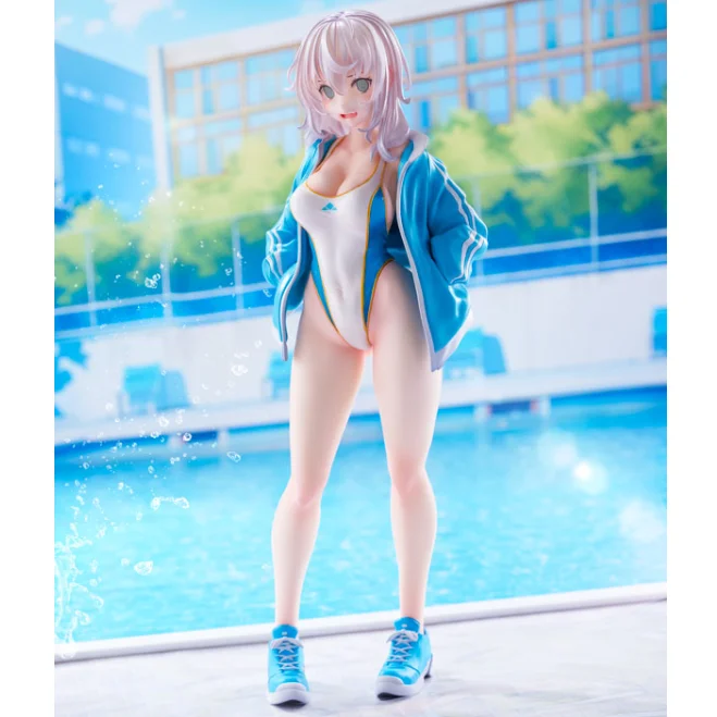In Magazzino Lianliankoikoi Sakura Tsundere Gestione del Dipartimento di Nuoto Xiaomari 1/6 Figura Scenario Action Figure Collezione Regalo