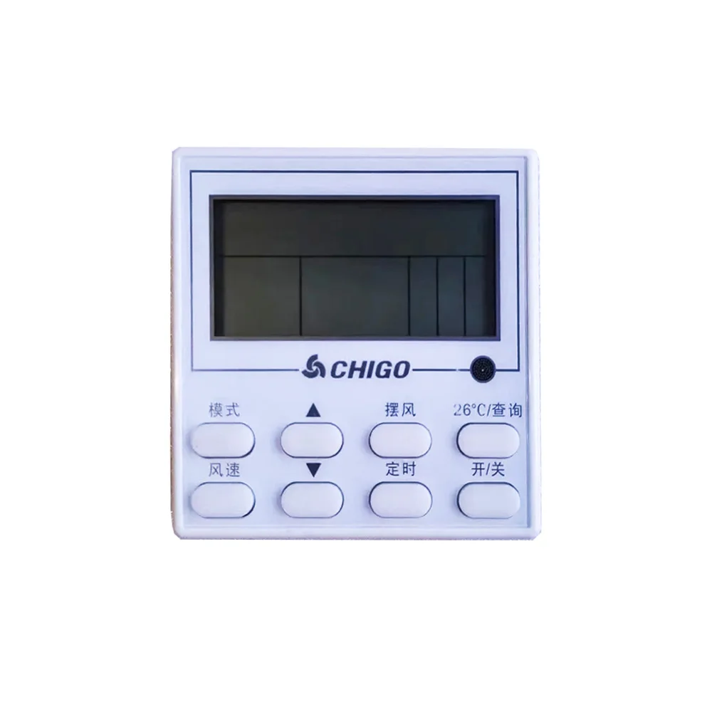 Brand New Chigao Gas Air Conditioning Pipe Machine Wire Control Panel Manual Multi Line Remote Control Commercial Use ZKX-C/T-05