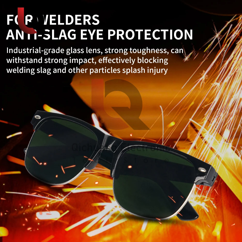 Labor Protection Welding Protective Glasses Safety Working Eyes Protector Equipment Anti-Strong Light Welding Welder Glasses