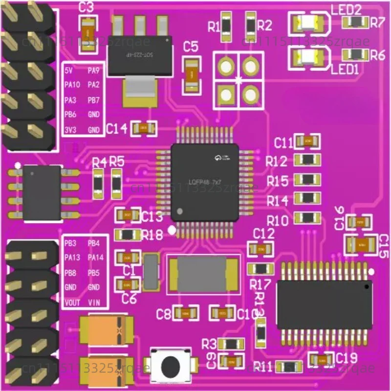 Open source OSD video overlay AT7456E development board AT7456E module STM32