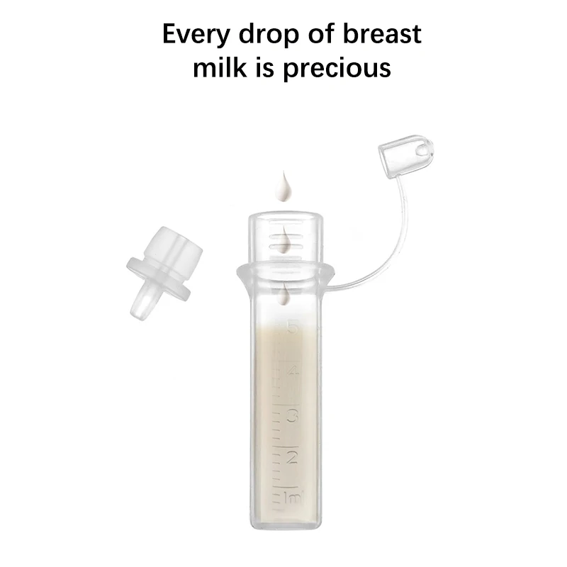 1PC Colostrum Collector Breast Milk Collection Baby Feeding And Medicine Reusable Breastfeeding Device