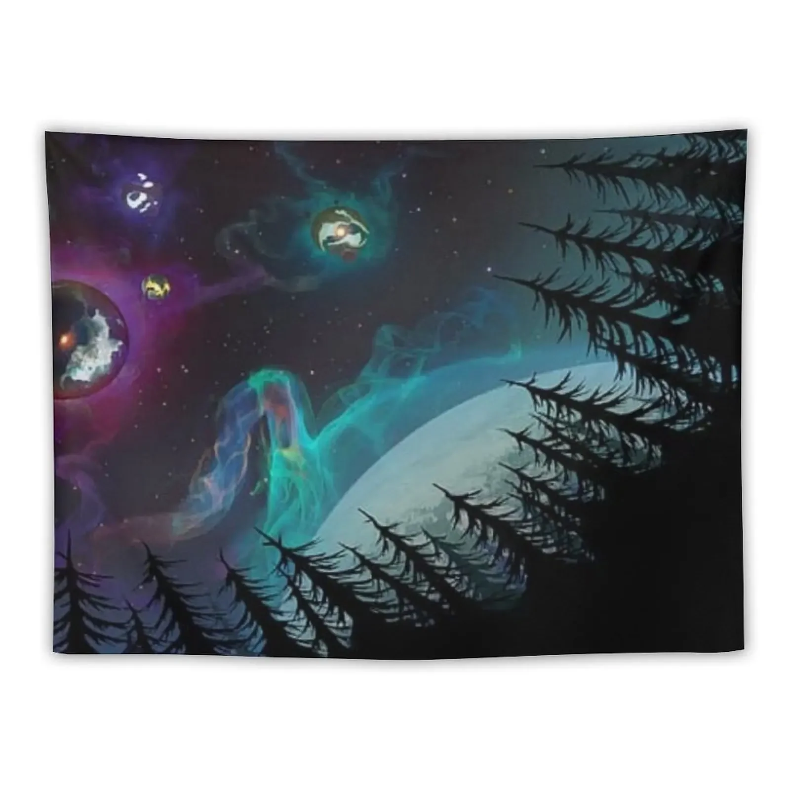 

Outer Wilds - Sciene Fiction Tapestry Home Decorations Wall Decoration Items Room Decore Aesthetic Tapestry