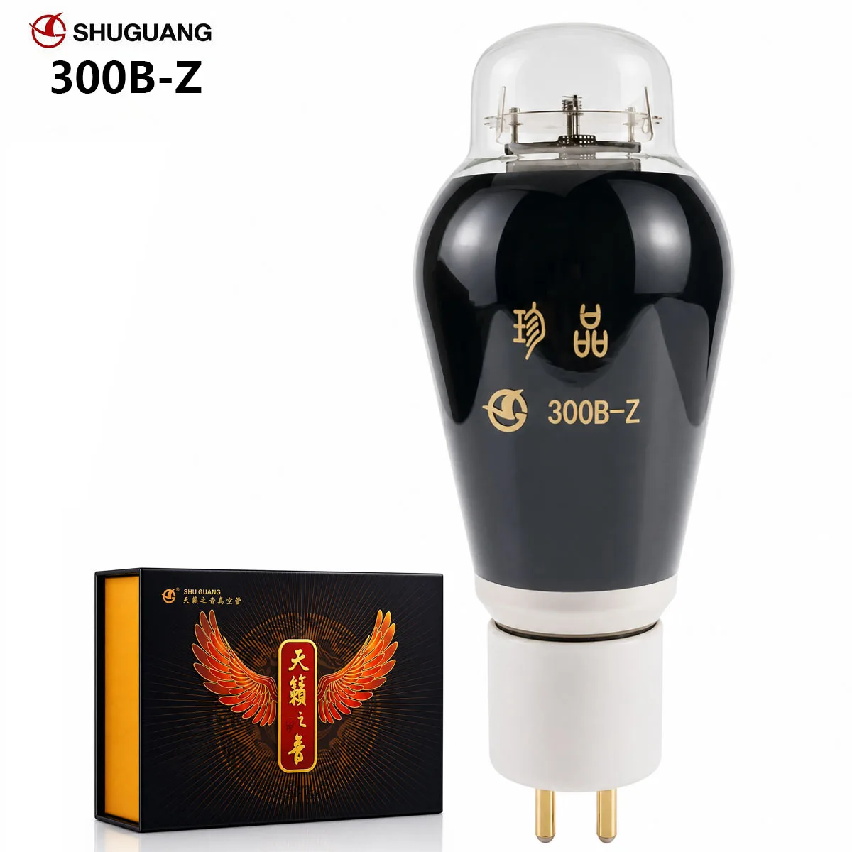 SHUGUANG 300B-Z Vacuum Tube Precision pairing upgrade 300B Electronic Tube Valve Single Ended Triode HiFi Audio Amplifier
