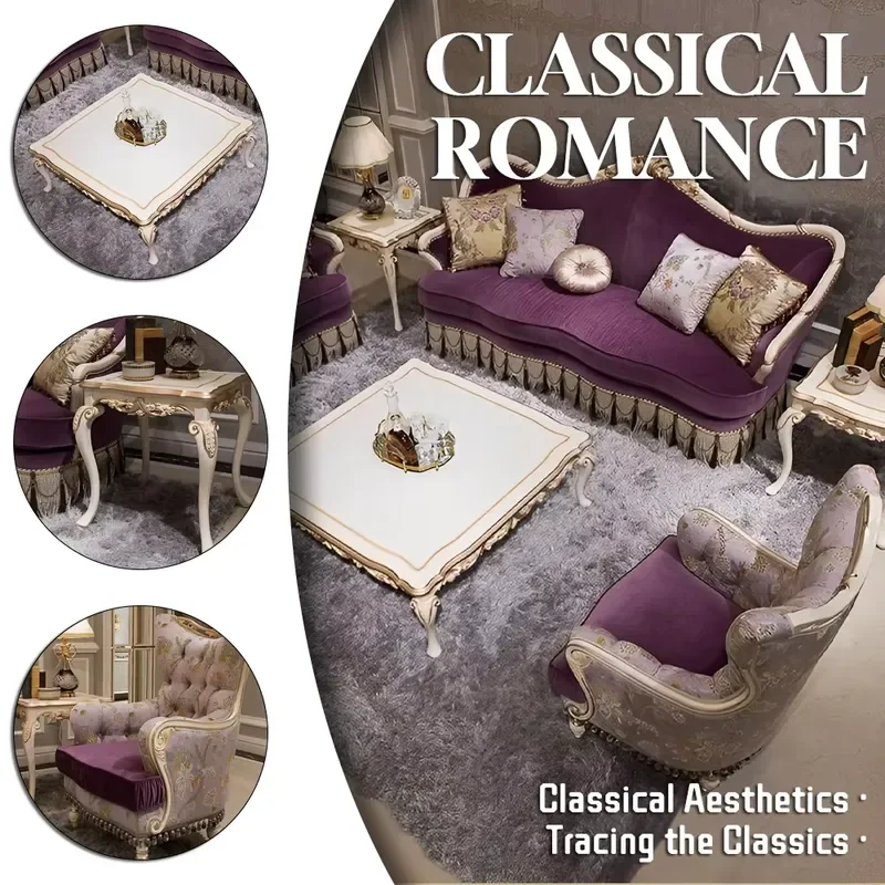 French Wooden Sofa Antique Arabian Classic Cushions Arab Majlis Sofas for Home Furniture