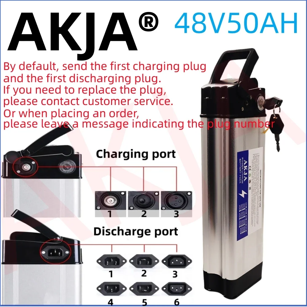 

Air fast transportation New Full Capacity Power 18650 Lithium Battery 48V10ah-50ahBattery pack Suitable for Silver Fish 80-2000W