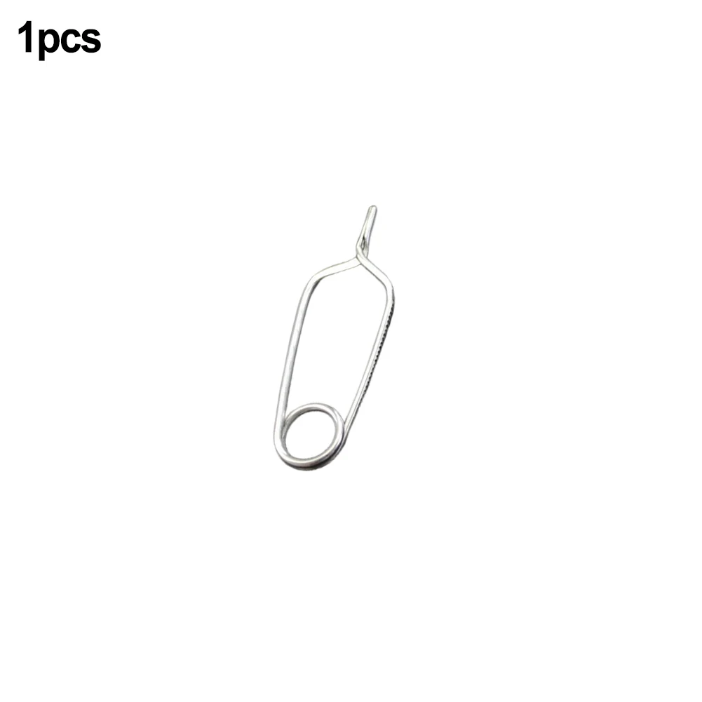 Fly Tying Tool Hackle Pliers Rustproof Feather Material Pliers Hackle Clip L/M/S 1pcs Brand New High Performance