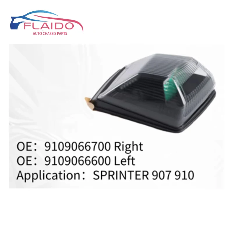FLAIDO - Left And Right LED Turn signal light For Mercedes SPRINTER W907 910 9109066600 9109066700
