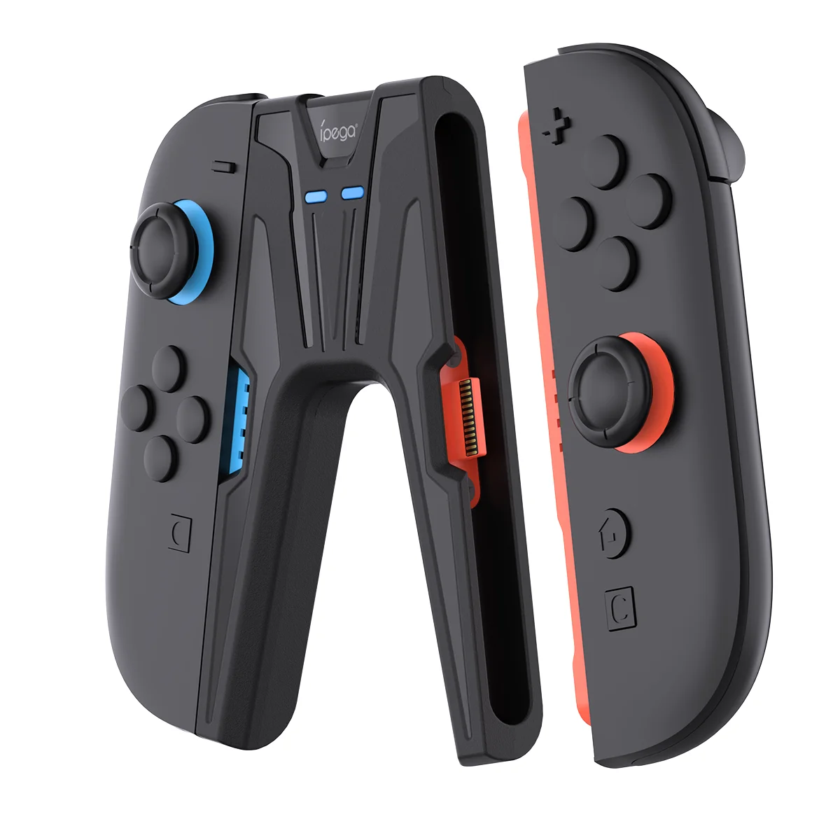 Magnetic Charging Dock PG-SW2129A for Switch 2 Joypad with Auto-Adsorption,LED Status Light (Blue/Orange),Includes Storage Base